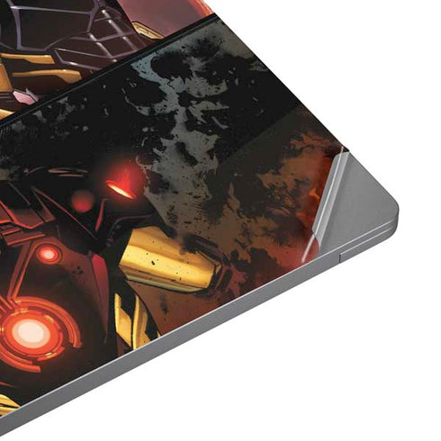 Marvel Iron Man Three Panel Laptop Skins